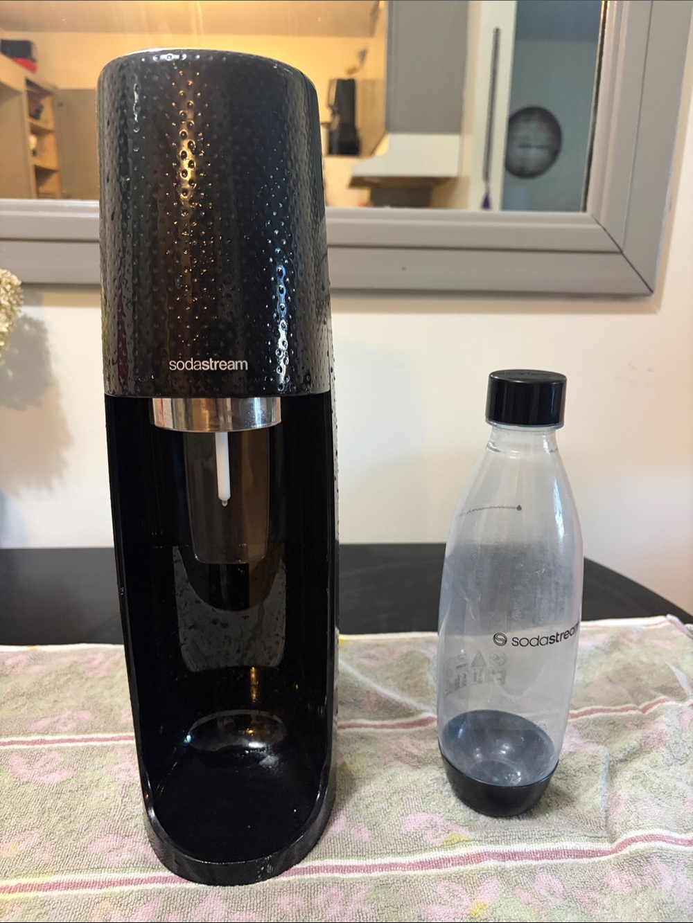 SodaStream Carbonation Maker in Black — Home Sparkling Water System